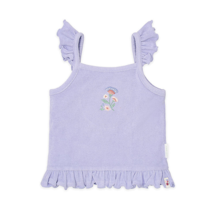 LITTLE DUTCH. Top and Shorts Dreamy Purple