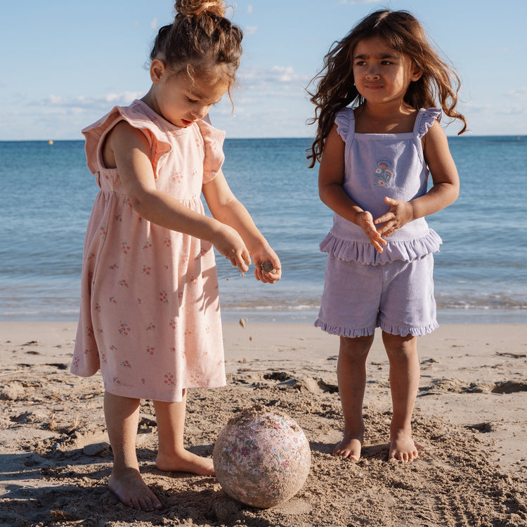 LITTLE DUTCH. Top and Shorts Dreamy Purple