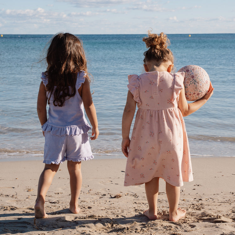 LITTLE DUTCH. Top and Shorts Dreamy Purple