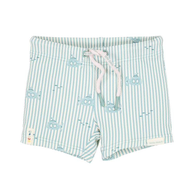 LITTLE DUTCH. Short Sleeve Swim Shirt and Shorts Ocean Adventure