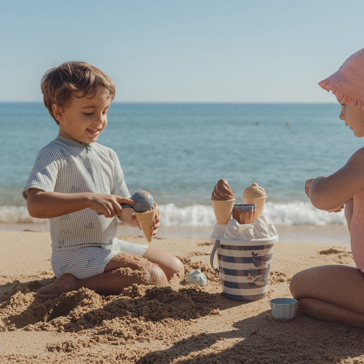LITTLE DUTCH. Short Sleeve Swim Shirt and Shorts Ocean Adventure