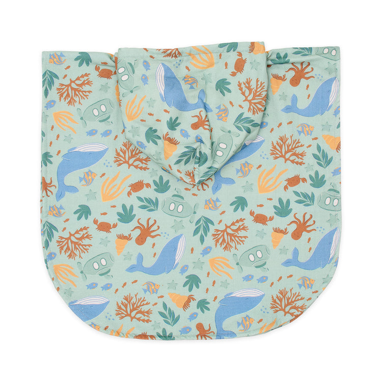 LITTLE DUTCH. Beach Poncho Ocean World Multicolour - One size