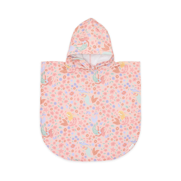 LITTLE DUTCH. Beach Poncho Dreamy Mermaid Multicolour - One size