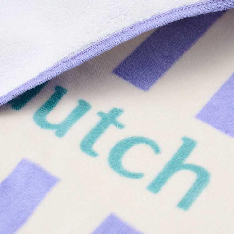 LITTLE DUTCH. Πετσέτα θαλάσσης Dreamy Purple Stripe - 60x120