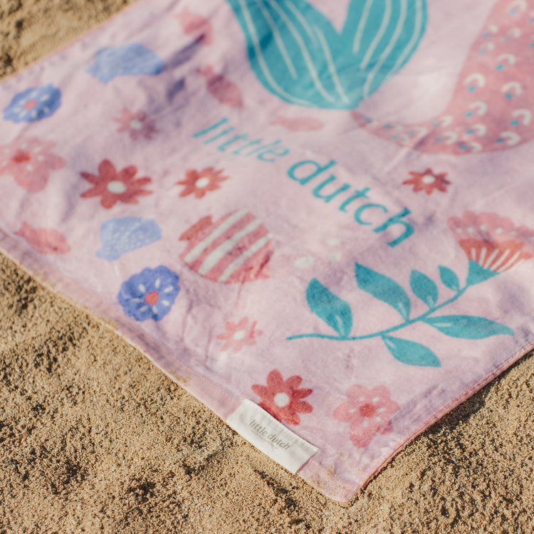 LITTLE DUTCH. Beach Towel Dreamy Mermaid Multicolour - 60x120