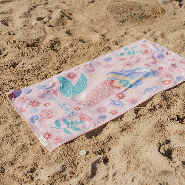 LITTLE DUTCH. Beach Towel Dreamy Mermaid Multicolour - 60x120
