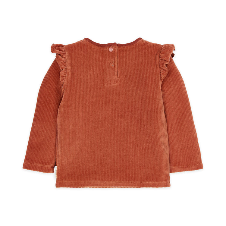 LITTLE DUTCH. T-shirt long sleeves Deep Berry