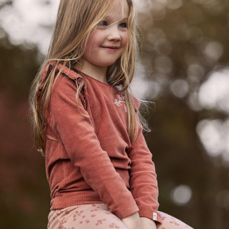 LITTLE DUTCH. T-shirt long sleeves Deep Berry