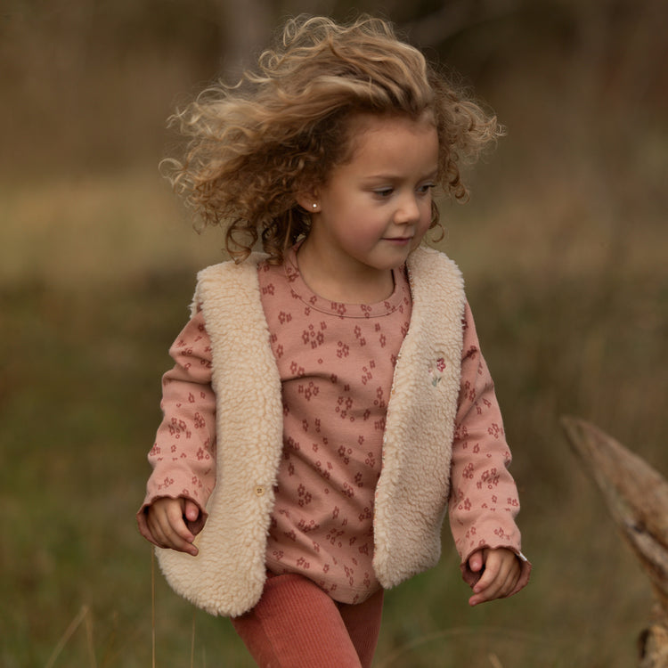LITTLE DUTCH. T-shirt long sleeves Safari Bloom