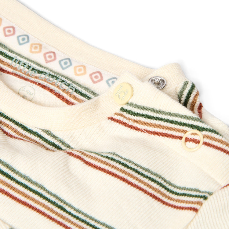 LITTLE DUTCH. T-shirt long sleeves Safari Stripe