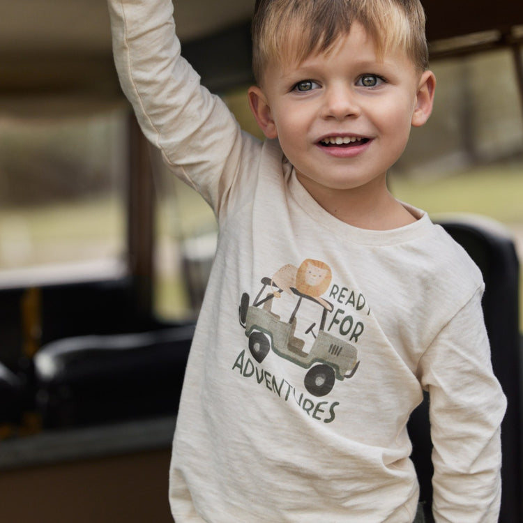 LITTLE DUTCH. T-shirt long sleeves Sand melee