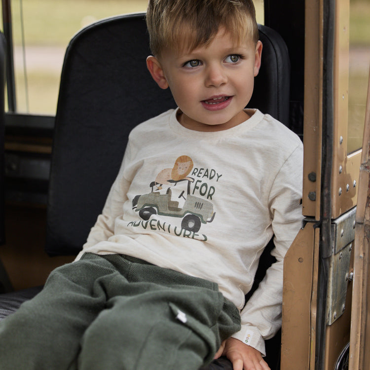 LITTLE DUTCH. T-shirt long sleeves Sand melee