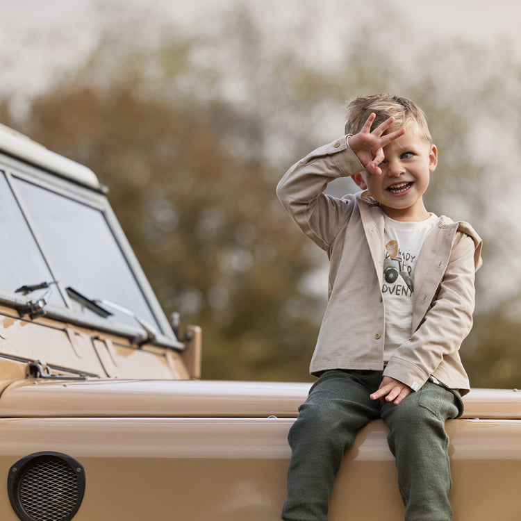 LITTLE DUTCH. T-shirt long sleeves Sand melee