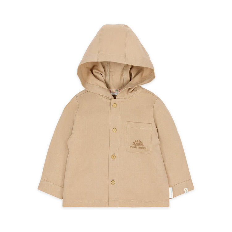 LITTLE DUTCH. Overshirt Warm Taupe