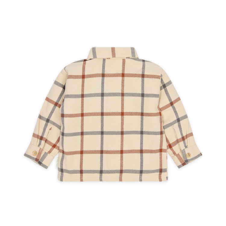 LITTLE DUTCH. Overshirt Safari Check