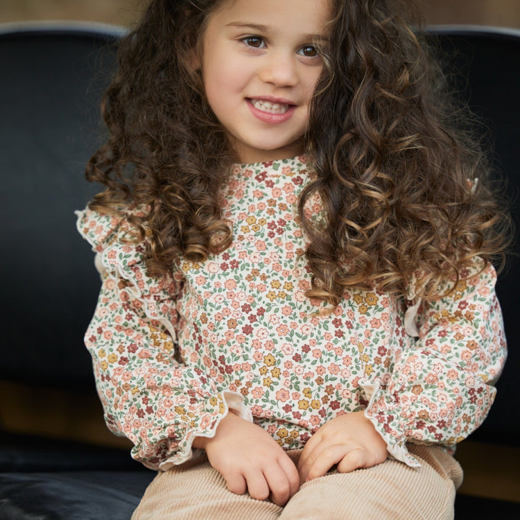 LITTLE DUTCH. Sweater Safari Flowers