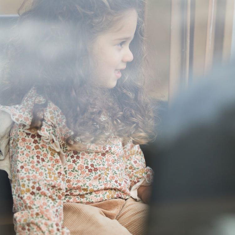 LITTLE DUTCH. Sweater Safari Flowers