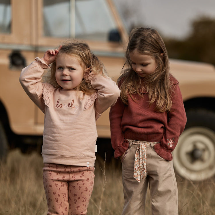 LITTLE DUTCH. Sweater Blush Pink