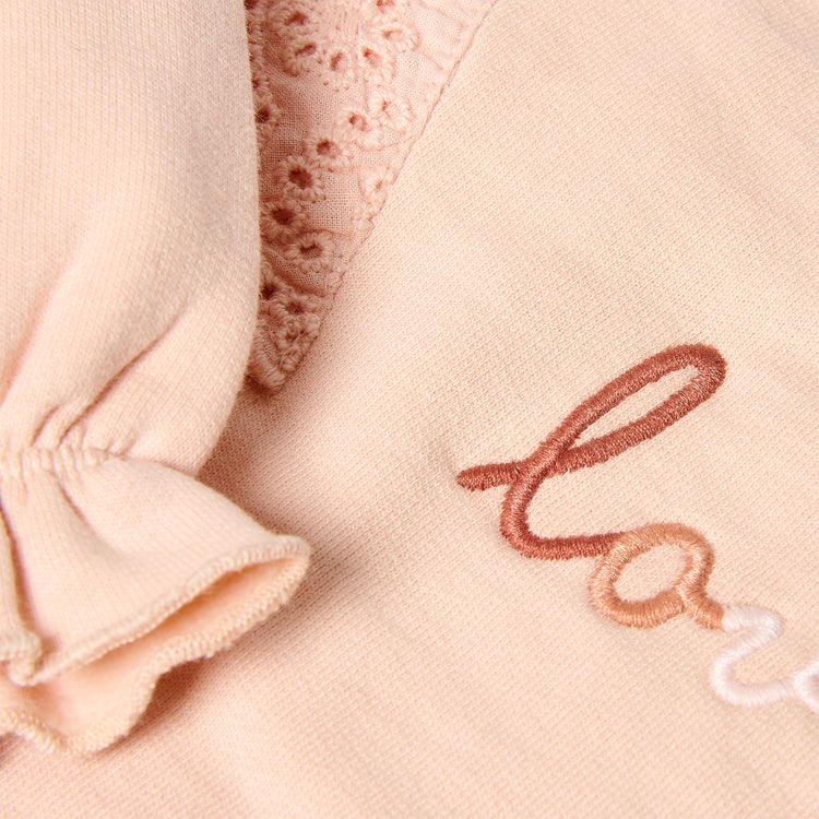 LITTLE DUTCH. Sweater Blush Pink