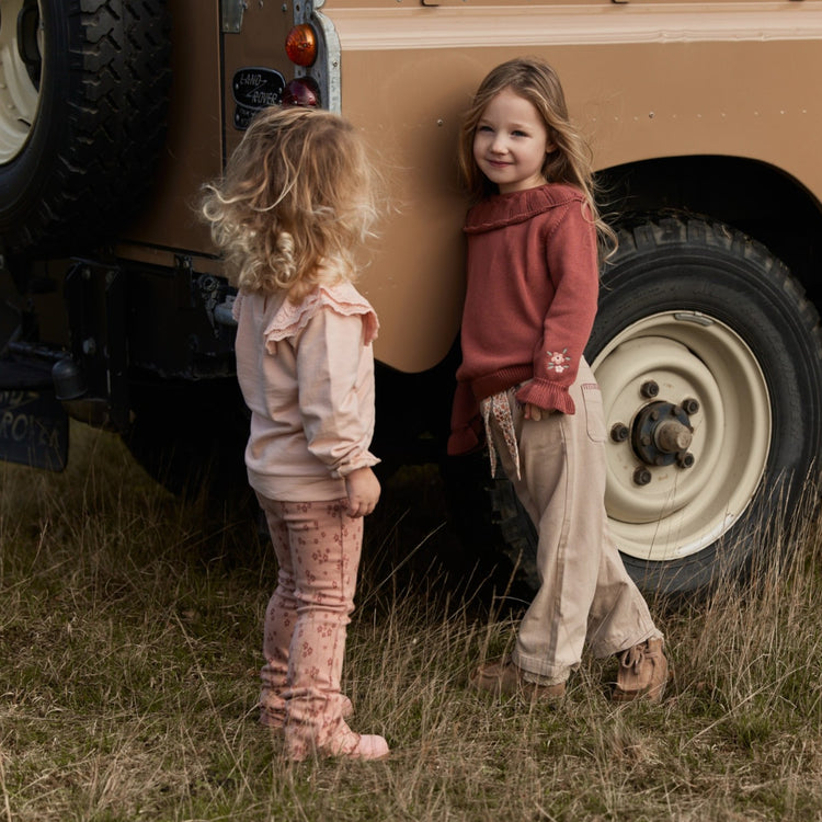 LITTLE DUTCH. Sweater Blush Pink