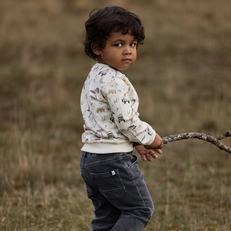 LITTLE DUTCH. Sweater Safari Adventure