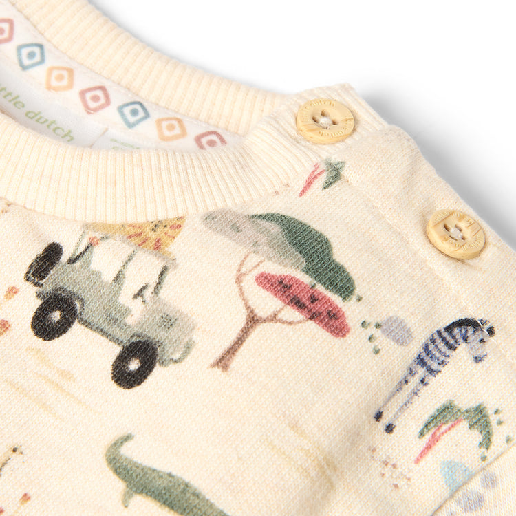 LITTLE DUTCH. Sweater Safari Adventure