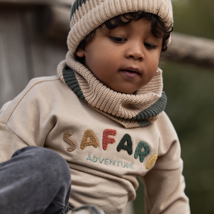 LITTLE DUTCH. Sweater Warm Taupe