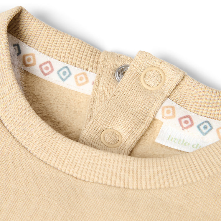 LITTLE DUTCH. Sweater Warm Taupe