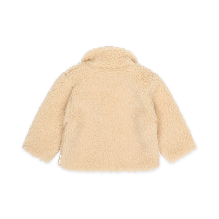 LITTLE DUTCH. Teddy cardigan Vanilla