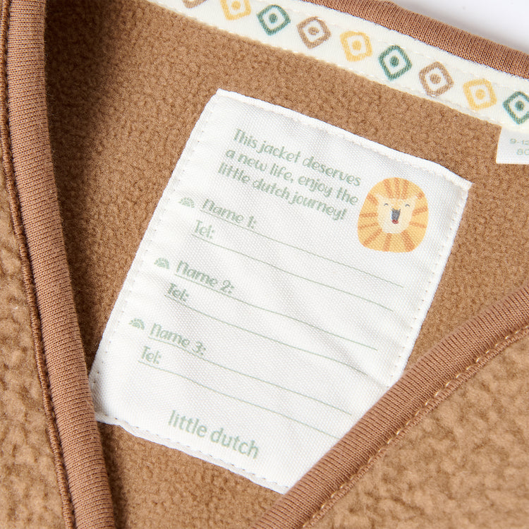 LITTLE DUTCH. Gilet Mudstone