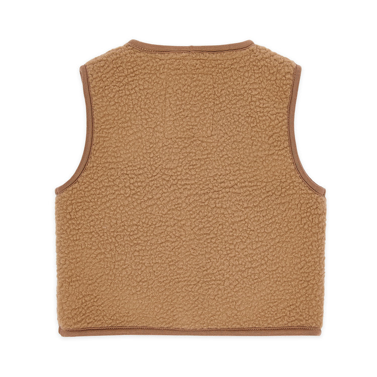 LITTLE DUTCH. Gilet Mudstone