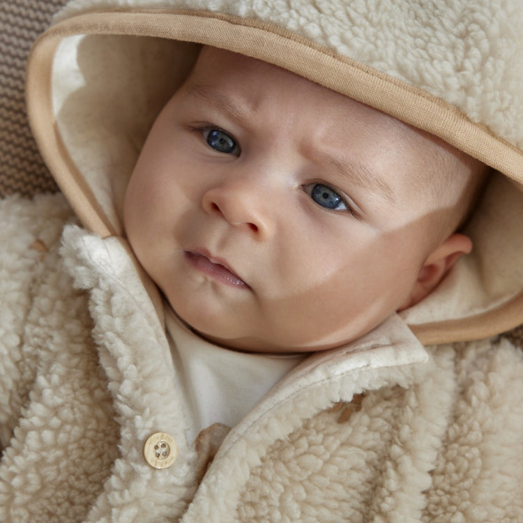 LITTLE DUTCH. Ζακέτα teddy Sand Paws