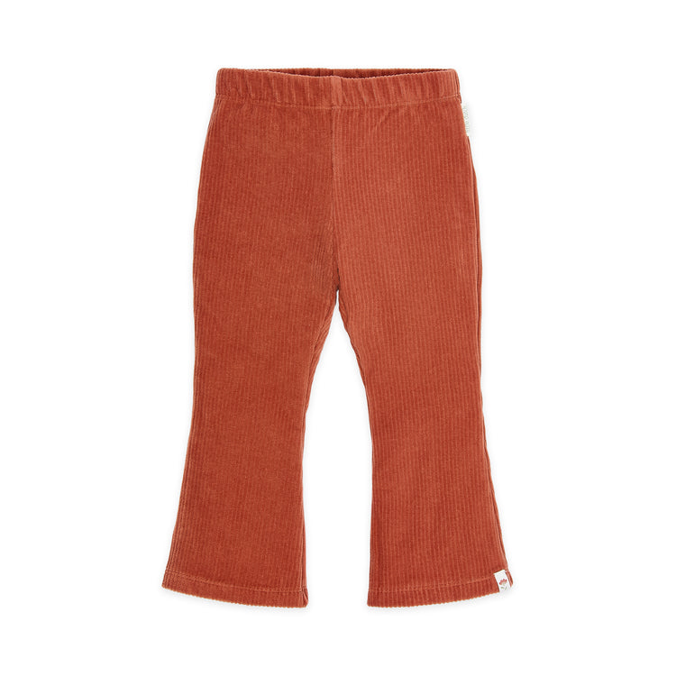 LITTLE DUTCH. Flared pants Deep Berry