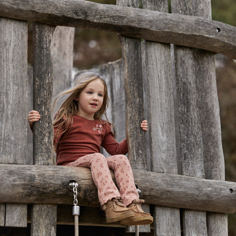 LITTLE DUTCH. Flared pants Safari Bloom