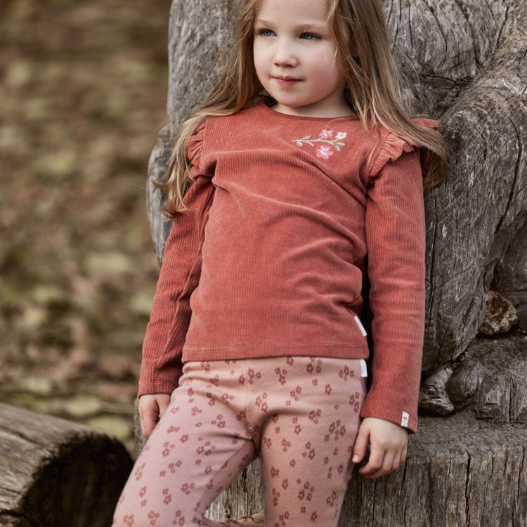 LITTLE DUTCH. Flared pants Safari Bloom