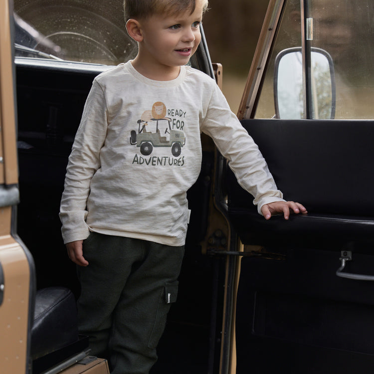 LITTLE DUTCH. Trousers Deep Olive