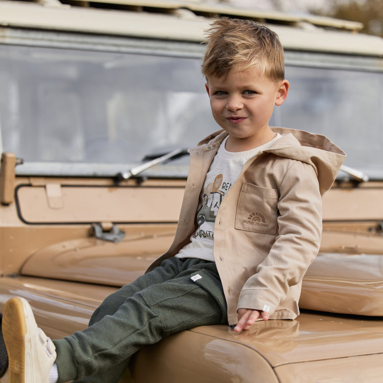 LITTLE DUTCH. Trousers Deep Olive