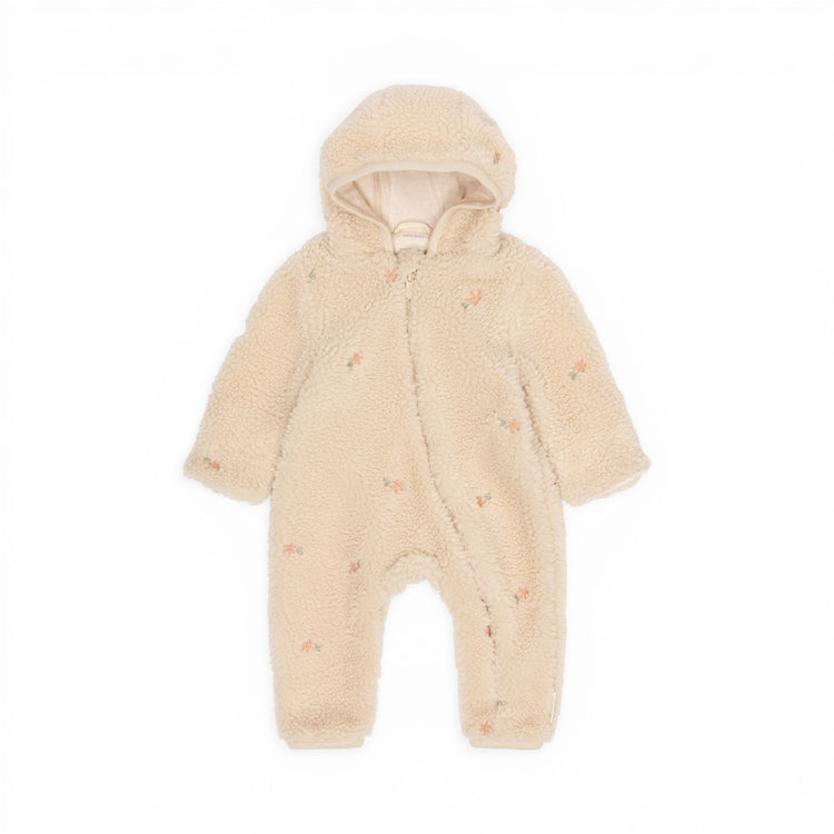LITTLE DUTCH. Ολόσωμο φορμάκι εξόδου teddy Sand Flowers
