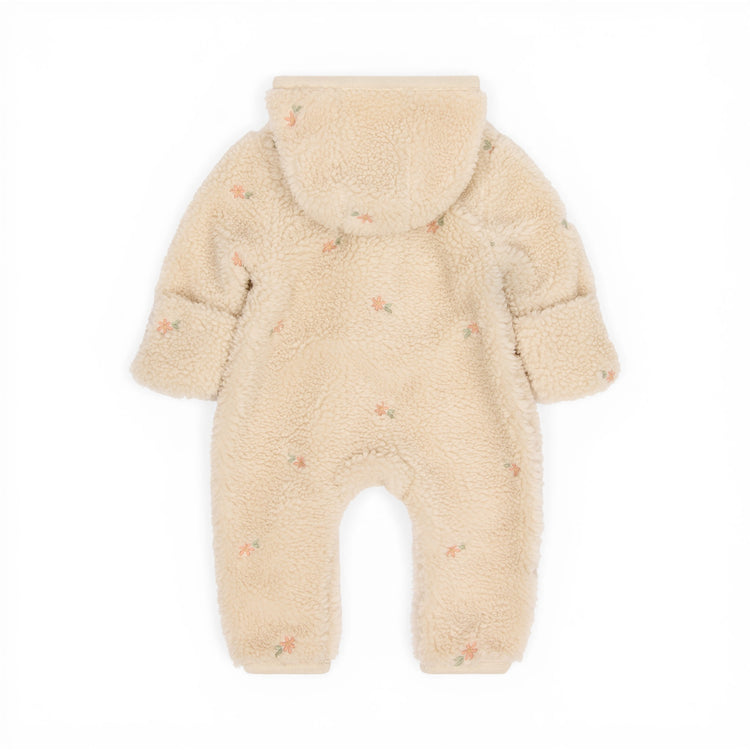 LITTLE DUTCH. Ολόσωμο φορμάκι εξόδου teddy Sand Flowers