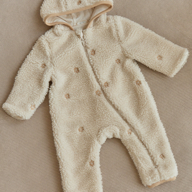 LITTLE DUTCH. Ολόσωμο φορμάκι εξόδου teddy Sand Paws