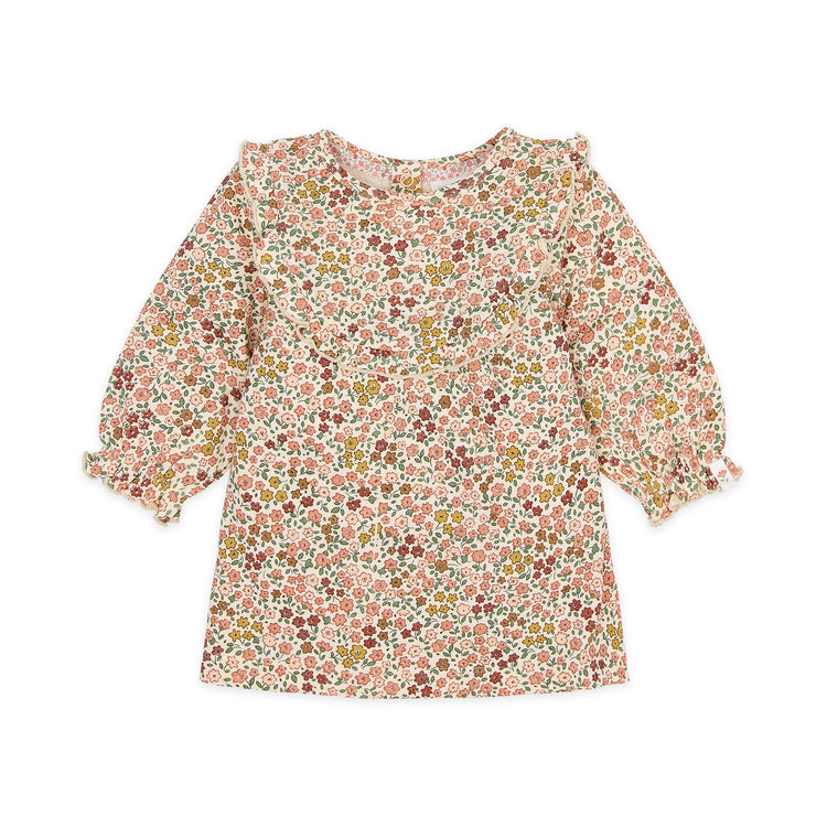 LITTLE DUTCH. Dress long sleeves Safari Flowers