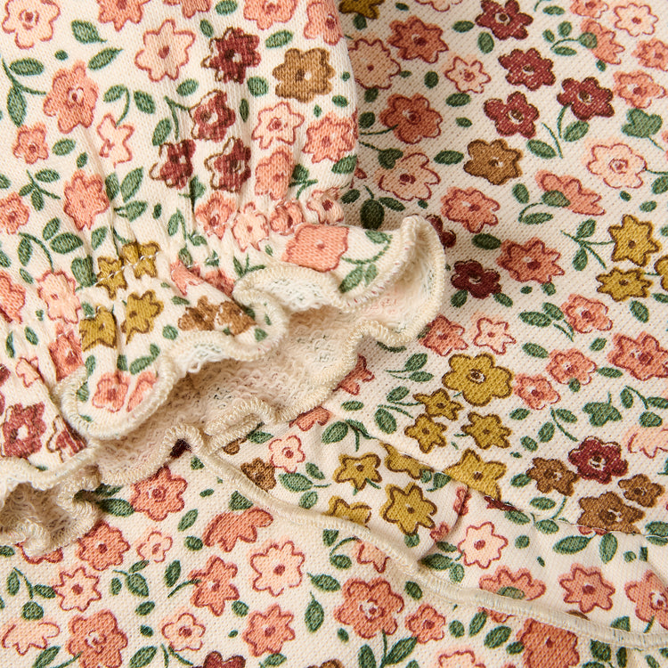 LITTLE DUTCH. Dress long sleeves Safari Flowers
