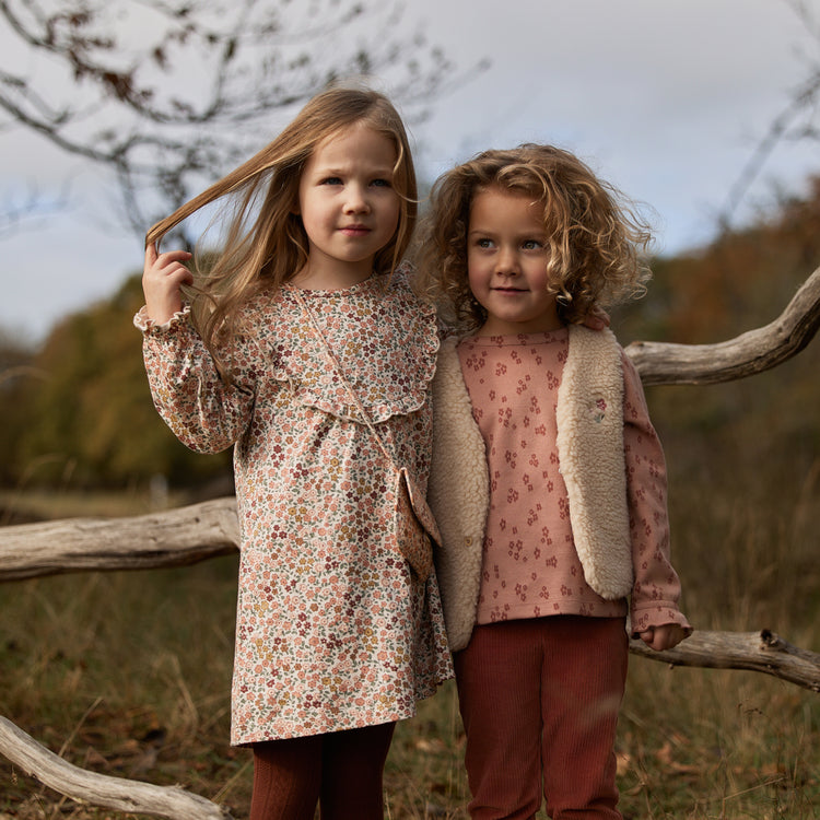 LITTLE DUTCH. Dress long sleeves Safari Flowers