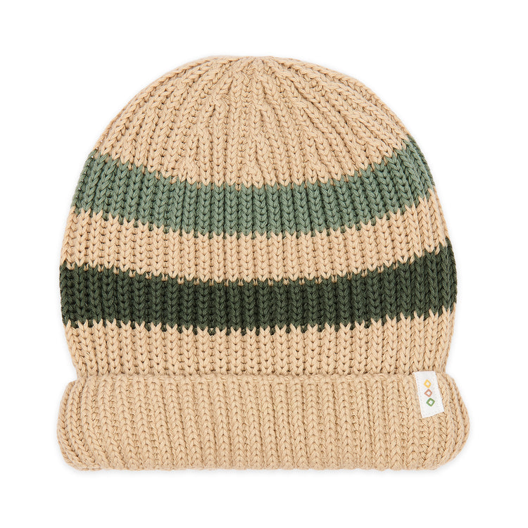 LITTLE DUTCH. Knitted hat Warm Taupe