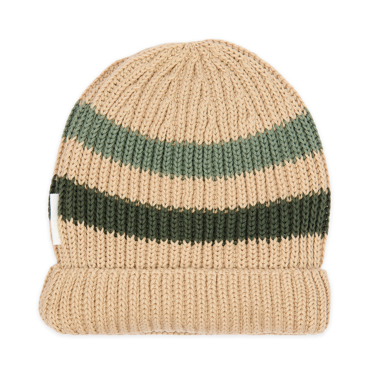 LITTLE DUTCH. Knitted hat Warm Taupe