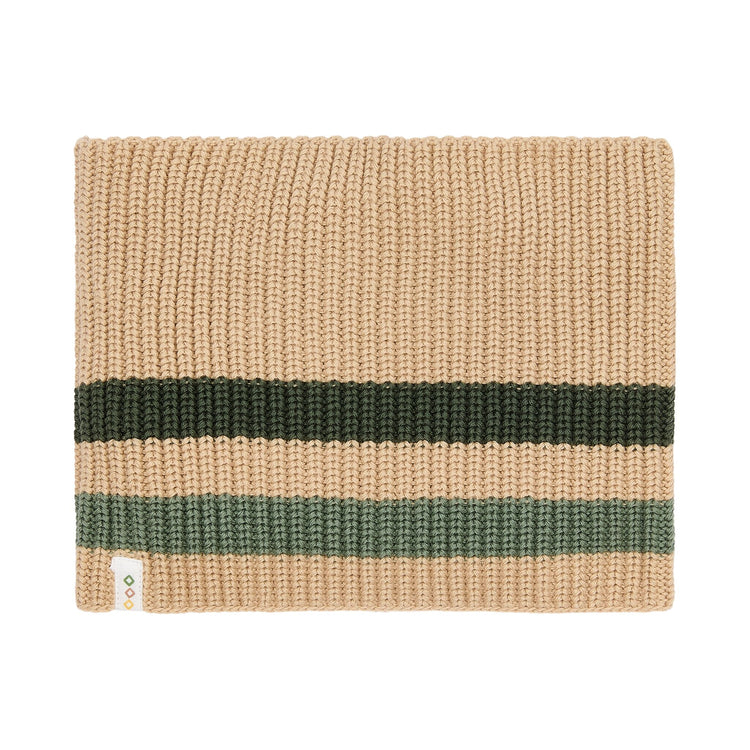 LITTLE DUTCH. Πλεκτό κασκόλ Warm Taupe - One Size