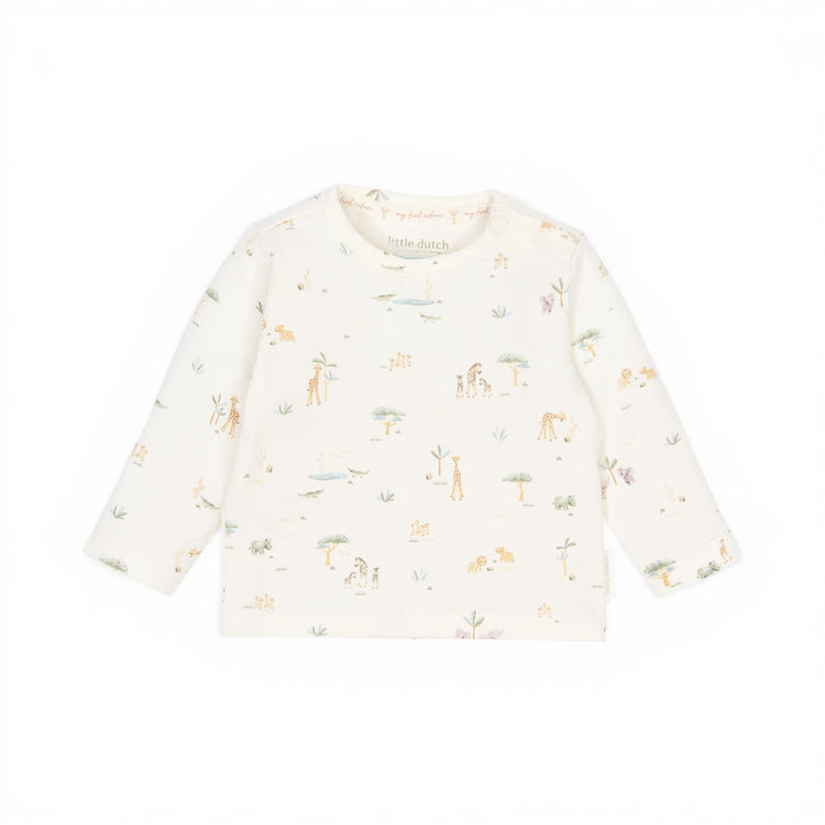 LITTLE DUTCH. T-shirt long sleeve Little Safari