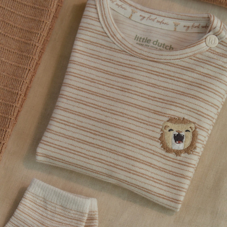 LITTLE DUTCH. T-shirt long sleeve Little Safari Stripe