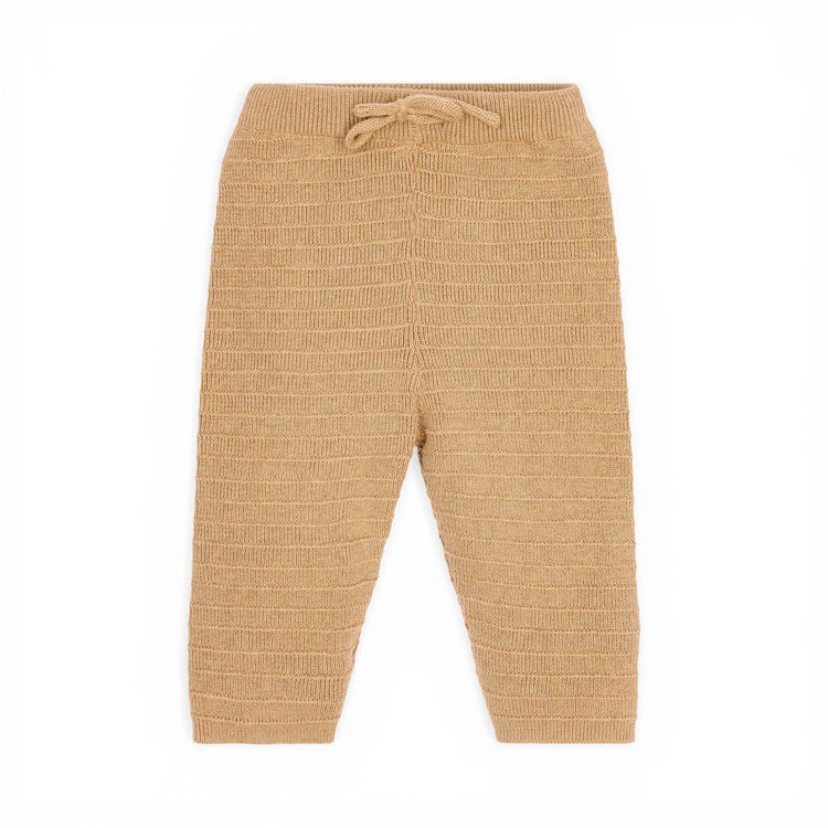 LITTLE DUTCH. Knitted pants Soft Tan