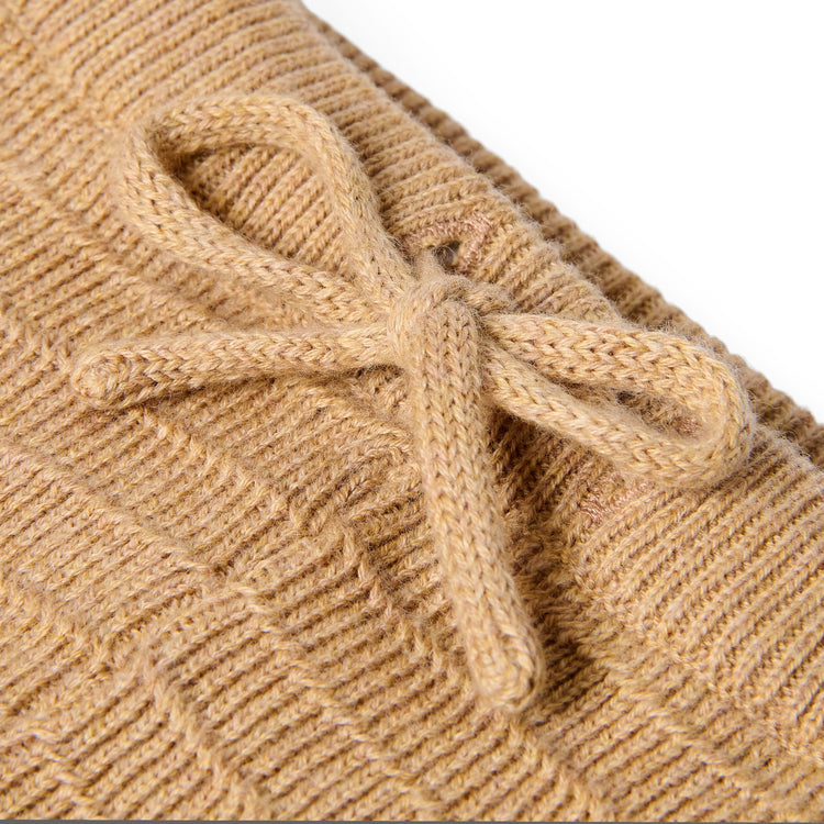 LITTLE DUTCH. Knitted pants Soft Tan